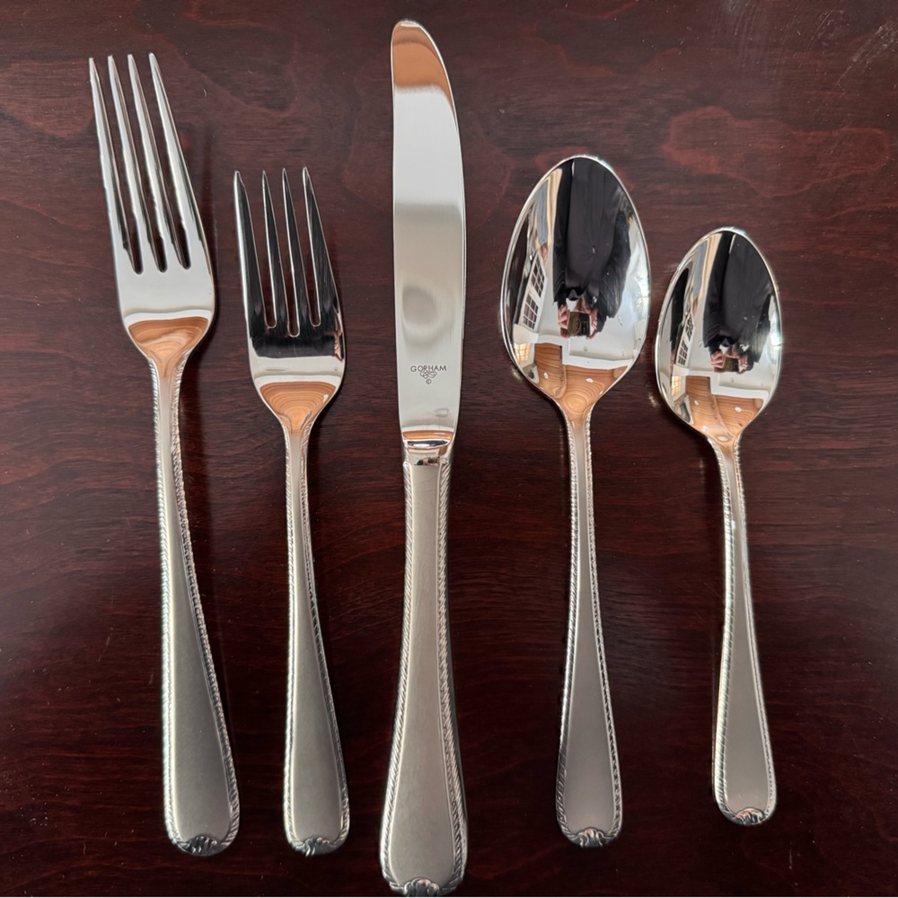 Gorham 18/10 stainless steel flatware
